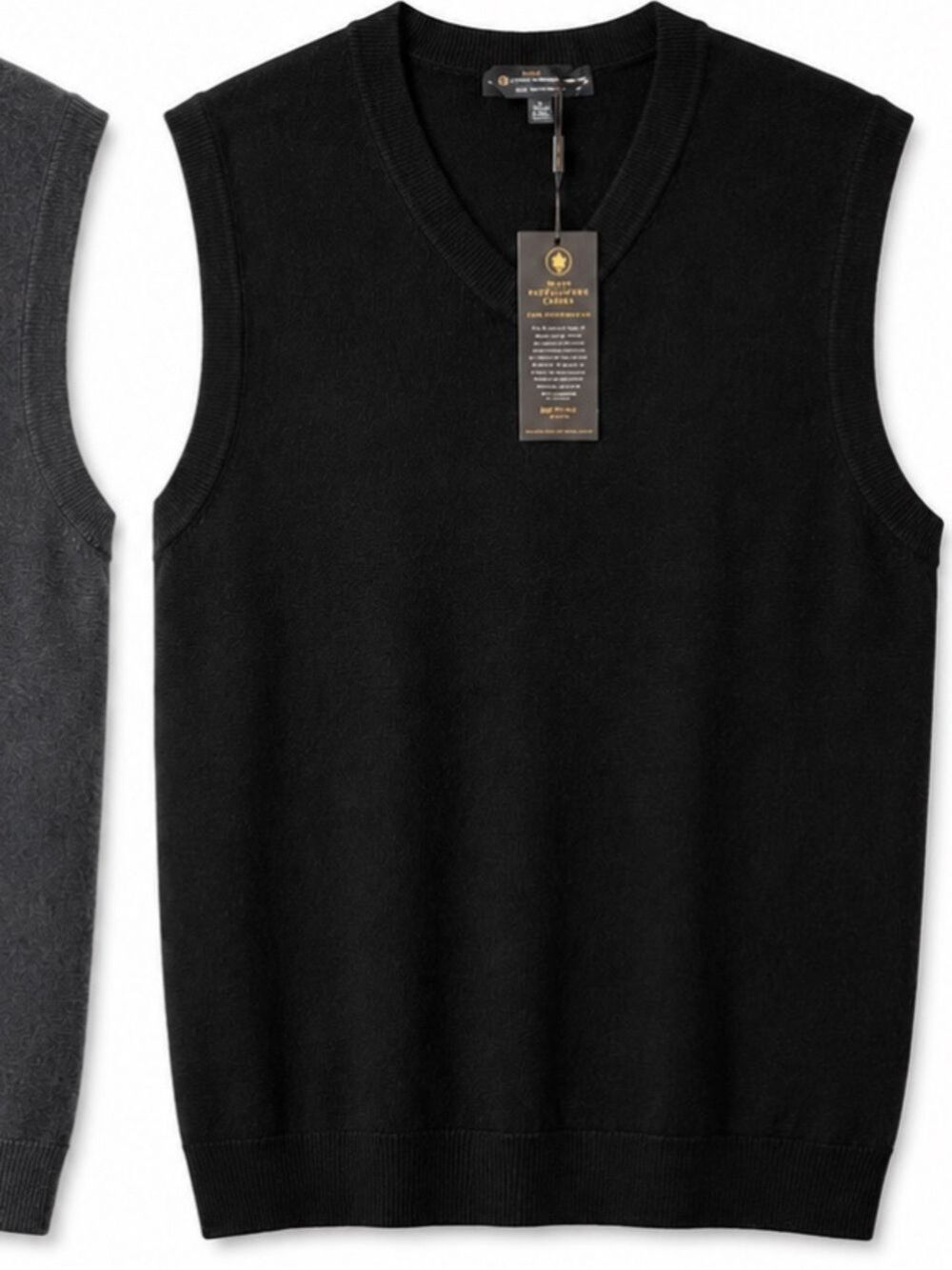 NWT $90 Hart Schaffner Marx – Big & Tall Extra Fine Merino Wool V-Neck Vest